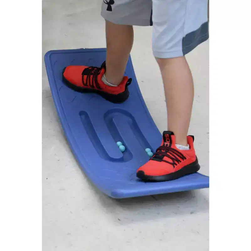 Tavola di equilibrio sensoriale a dondolo per bambini con palline – Monoutente