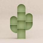 Libreria a Cactus Verde Salvia - 8 Ripiani, per Bambini