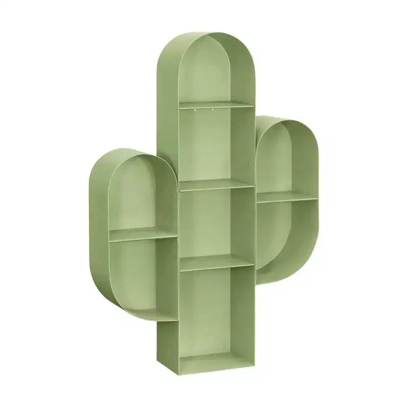 Libreria a Cactus Verde Salvia - 8 Ripiani, per Bambini