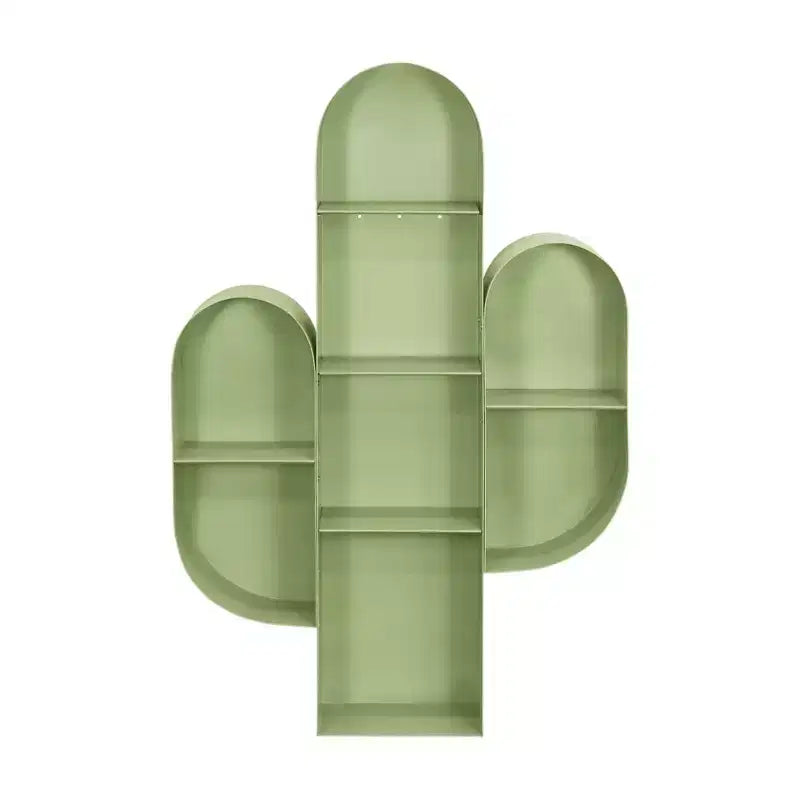Libreria a Cactus Verde Salvia - 8 Ripiani, per Bambini