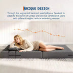 Divano Letto Pieghevole Convertibile 80, Divano Lounge da Pavimento Portatile Pigro, Divano Futon Convertibile con Cuscino, Tessuto in Lino Moderno, per Soggiorno (Grande)