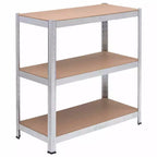 Scaffale portaoggetti in acciaio a 5 ripiani regolabili, 180 cm, montaggio da 1-2 persone
